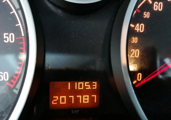 Opel Astra cena 14900 przebieg: 200000, rok produkcji 2008 z Gniezno małe 191